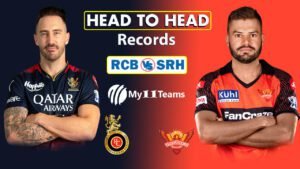 SRH vs RCB Head to Head